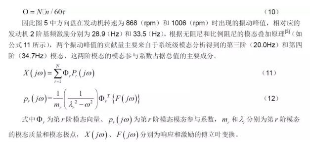 CAE于叉車方向盤振動(dòng)控制的應(yīng)用